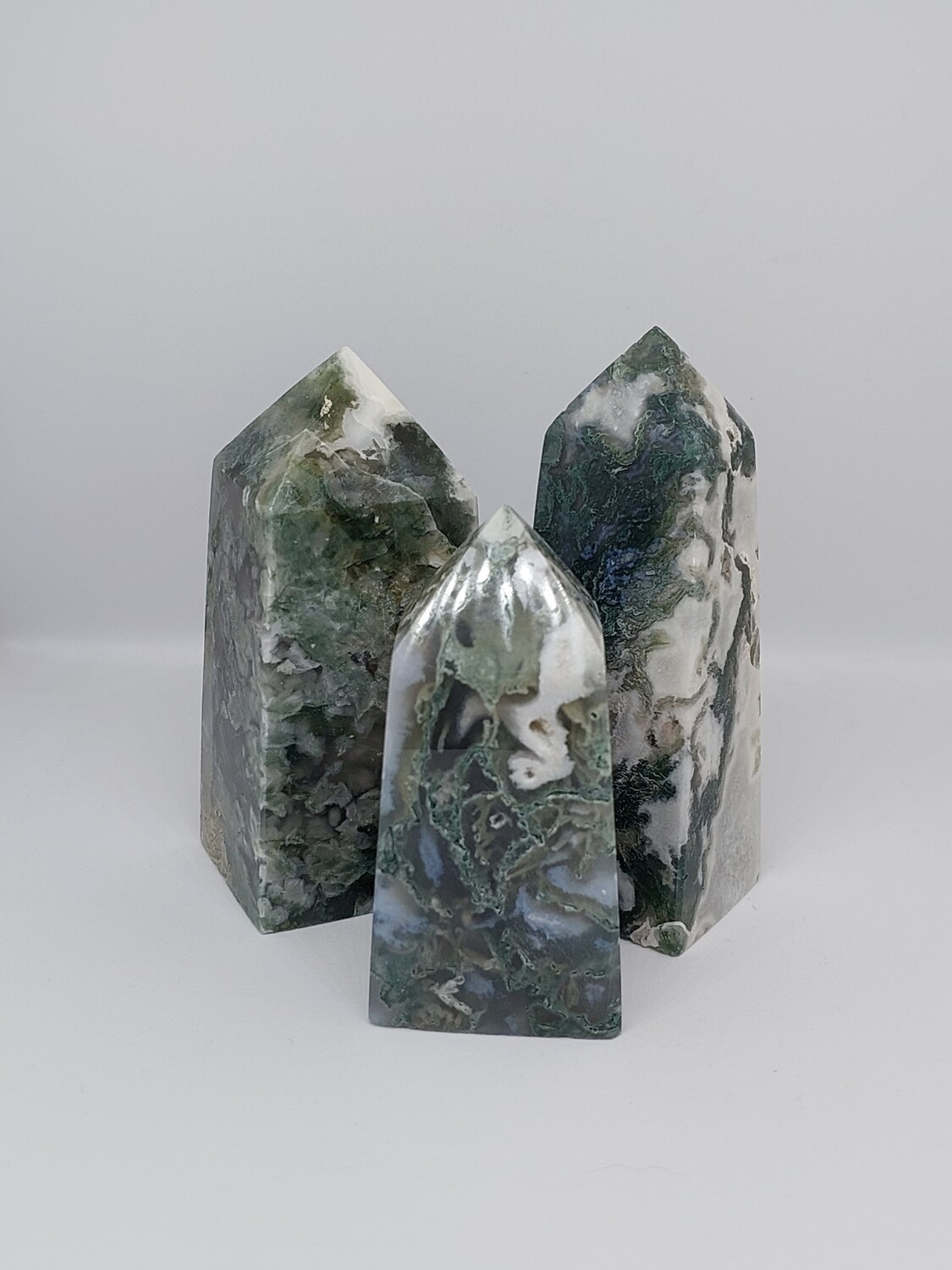 Moss Agate Towers