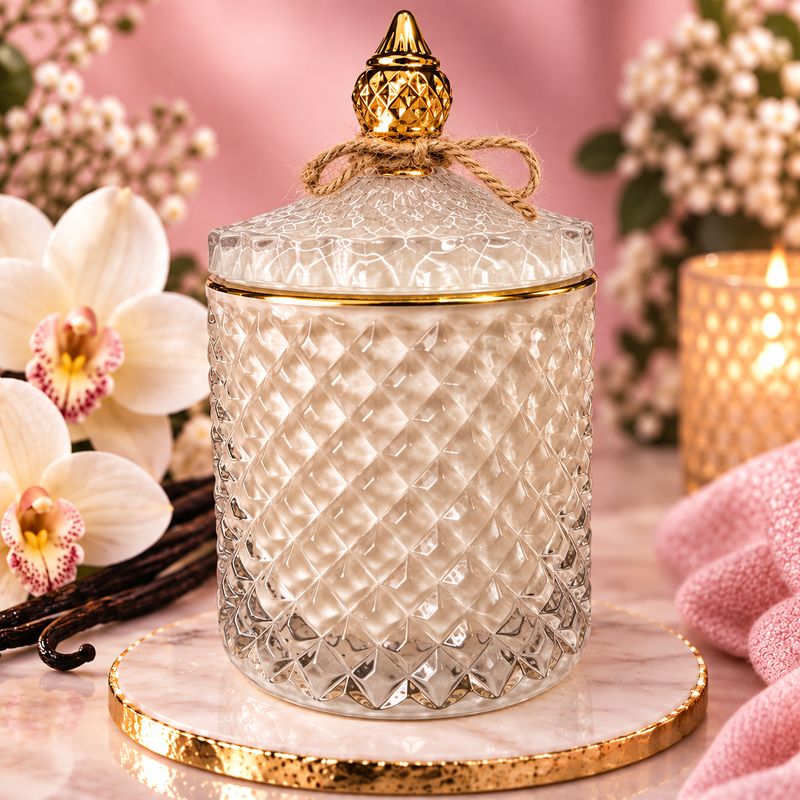 White Royal Candle Large