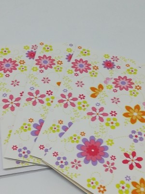 Flowers Notelets (8)
