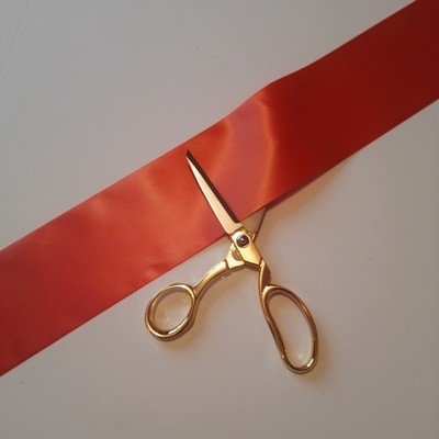 Ceremonial Scissors - brass handled