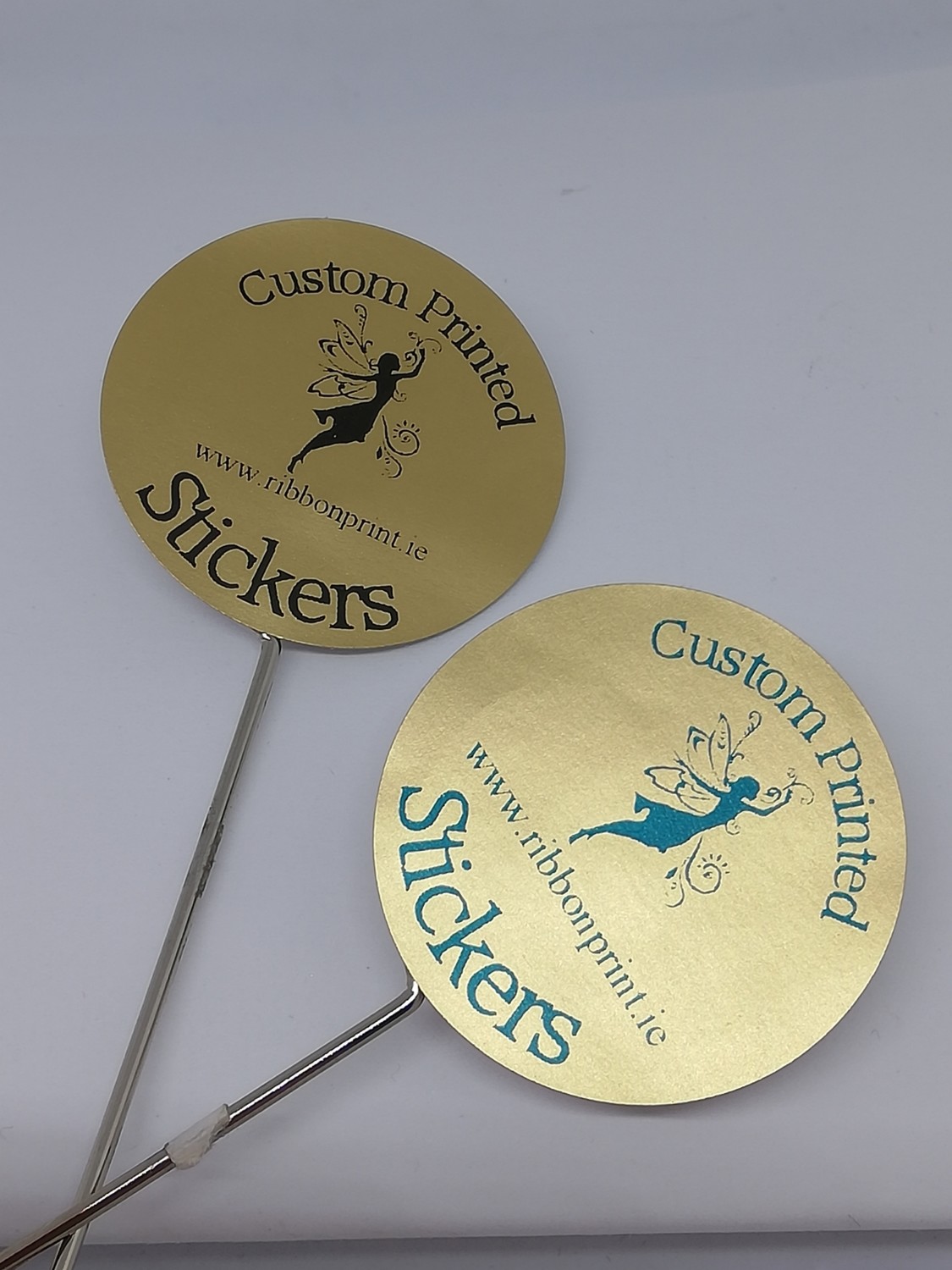 Gold Stickers Printed (35mm)