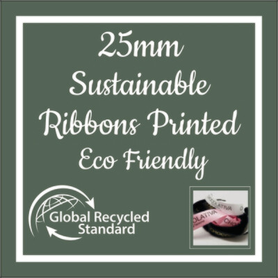 Eco 25mm Ribbon Branded with Print