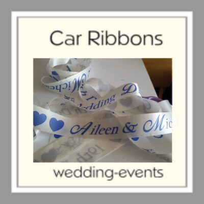 Printed Car Ribbon 6 metre