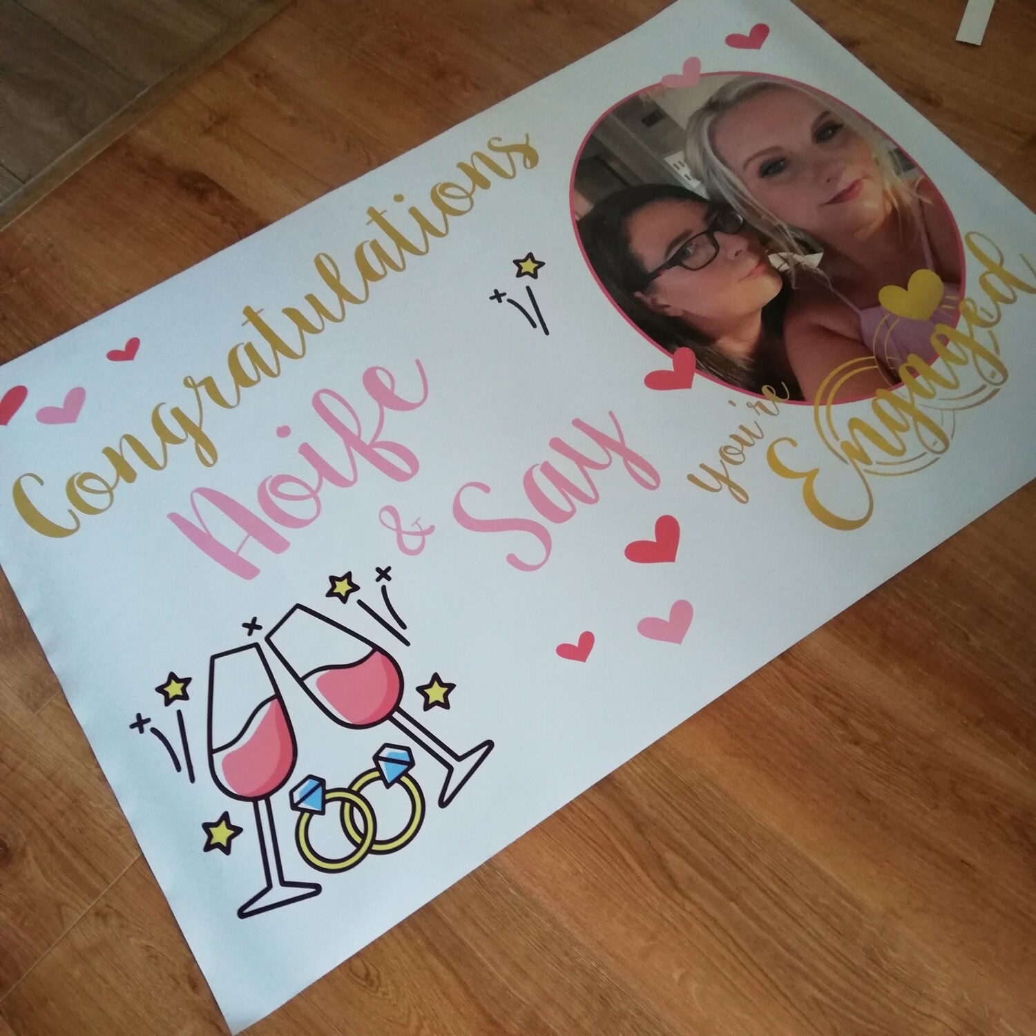 Custom Printed Banner...4x2ft