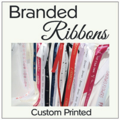 Branded Ribbons Custom Printed