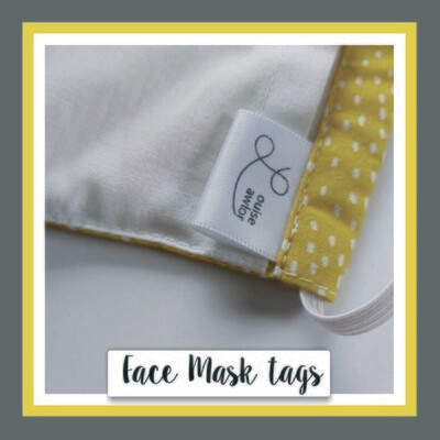 25mm Printed Name Tags foldable