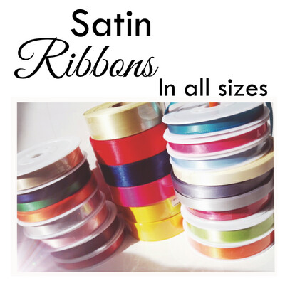Satin Ribbons Unprinted