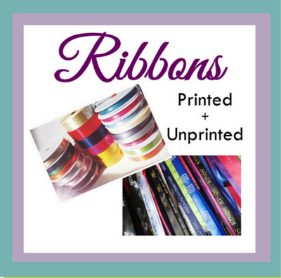 Ribbons Printed & Unprinted