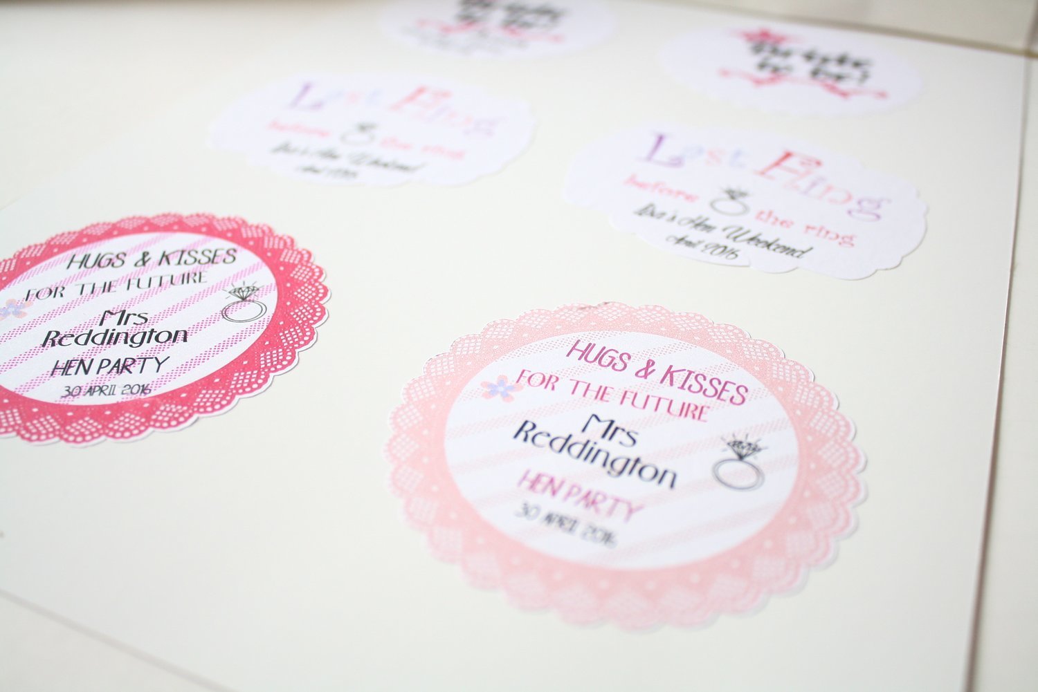 Bride to Be Stickers