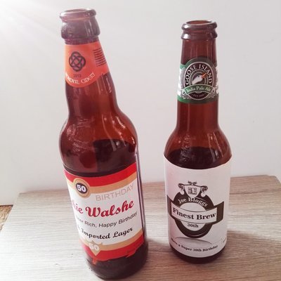 Bottle Labels - Beer Bottle personalised