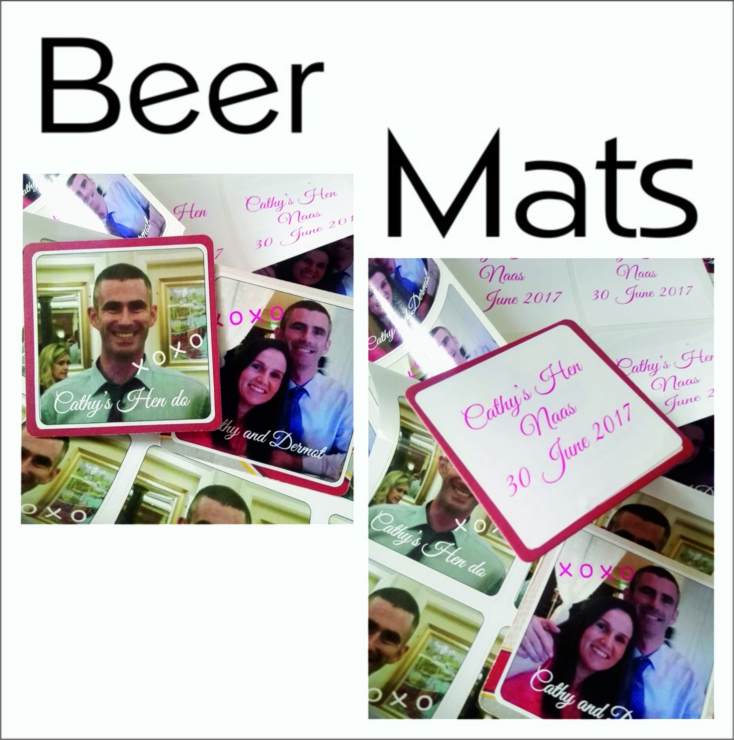 Novelty Drinks, Drip Mats &amp; Coasters Stickers