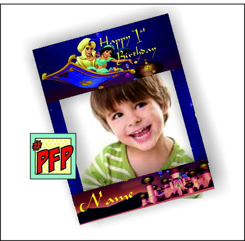 Personalised Childs/Kids themed instagram Frame Prop