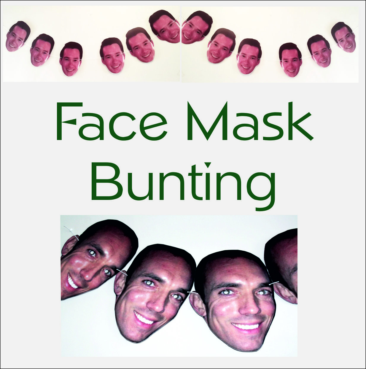 Face Mask Bunting