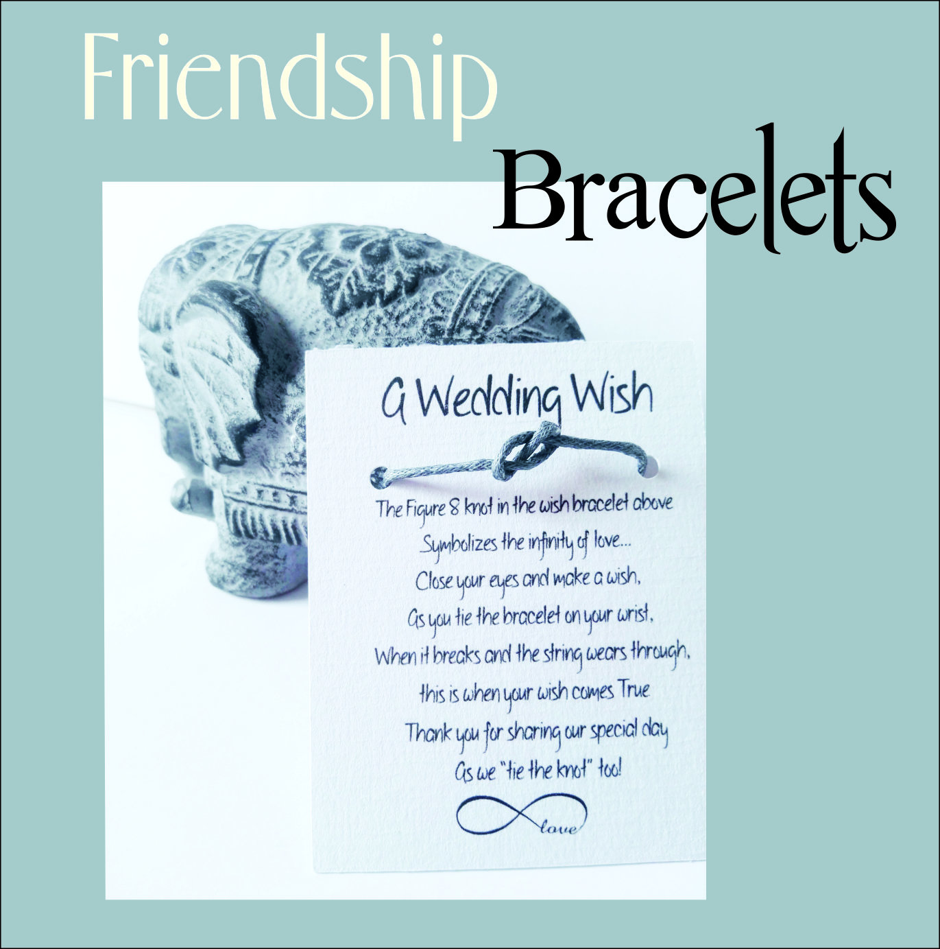 Infinity Wish Bracelets (4&#39;s)