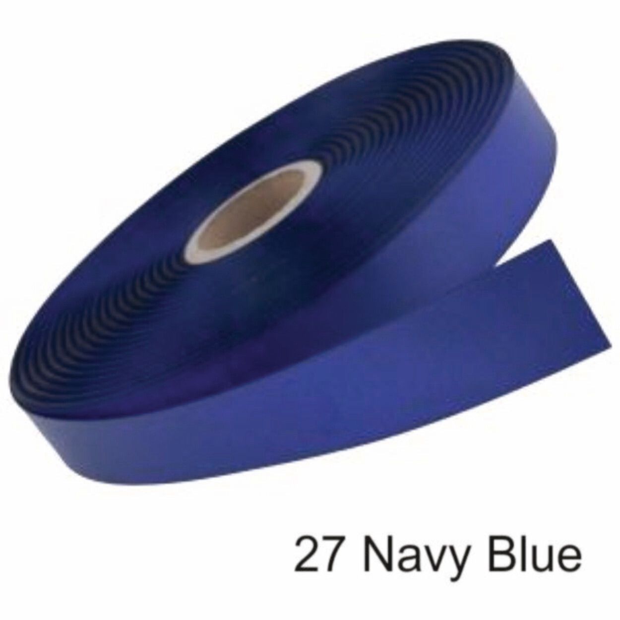 Metallic Rose Gold printed, Ribbon Colour: Blue