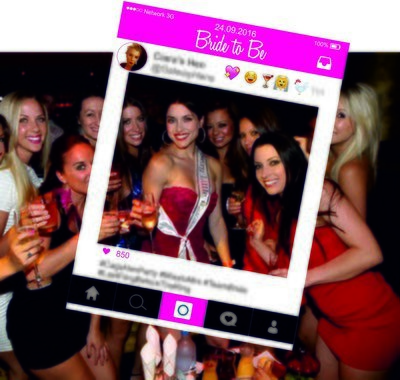 Social Media cut out frame - Bride To Be Frame - photo booth Prop - Cut out Props- editable digital download-