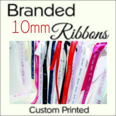 branded 10mm  ribbon - Corporate packaging