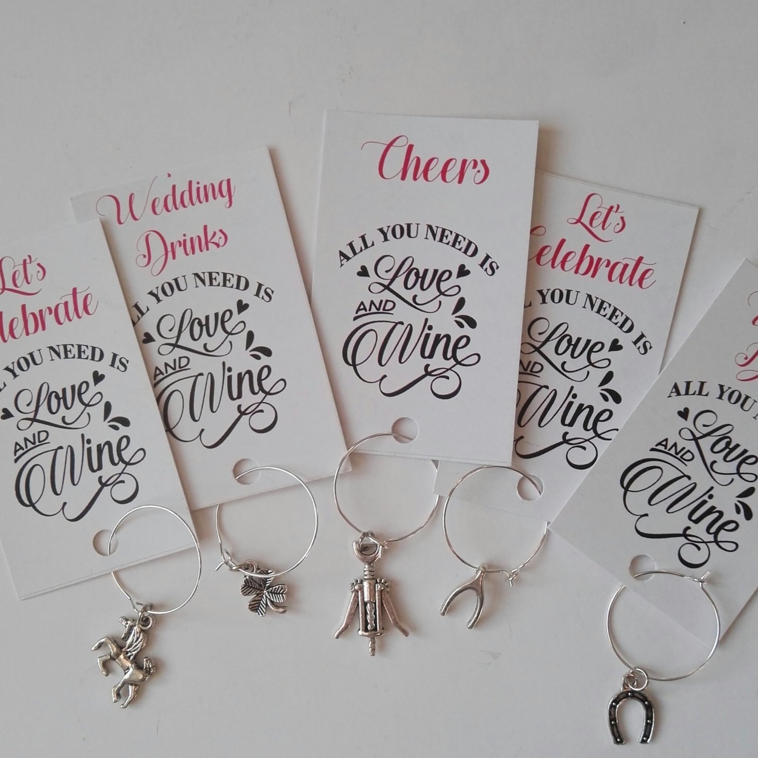 Cheers - Glass Charms Marker - Charms