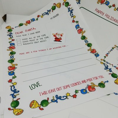 Letter to Santa Kit