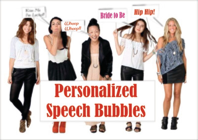 Speech Bubbles x 3
