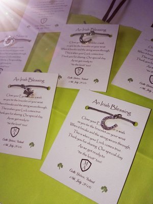 Irish Blessing Wish Charm Bracelets (4's)