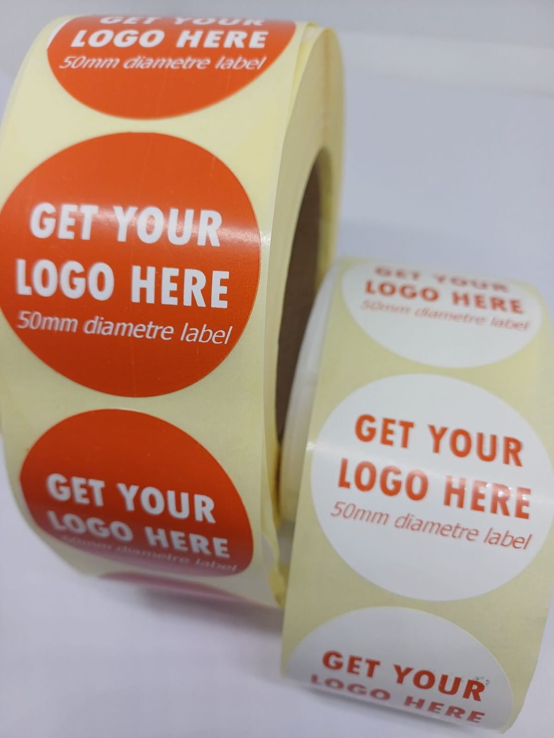 Custom Printed Duo Stickers Product Packaging Labels