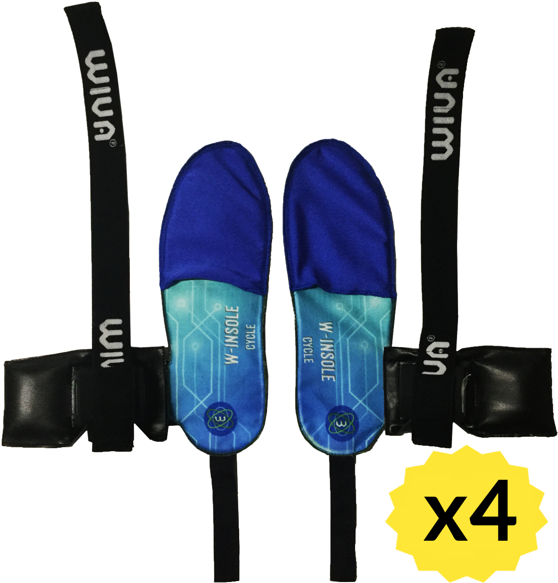 W- INSOLE CYCLE PRO System (4 Pairs) - CYCLE SUITE