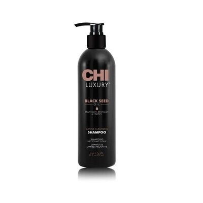 CHI LUXURY Black Seed Oil maigi attīrošs šampūns 739 ml