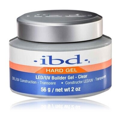 IBD LED/UV Builder Gel Clear – Caurspīdīgs būvējošs gēls nagu pieaudzēšanai 56 g