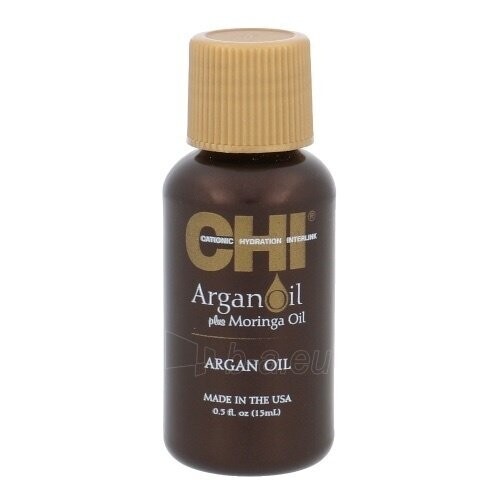 CHI Argan Oil Leave in Treatment eļļa mitrina un atjauno sausus, bojātus matus 15ml