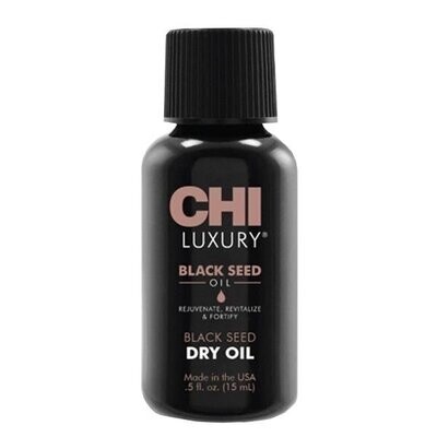 CHI LUXURY Black Seed oil barojoša sausā eļļa ar melnām ķimenēm 15ml