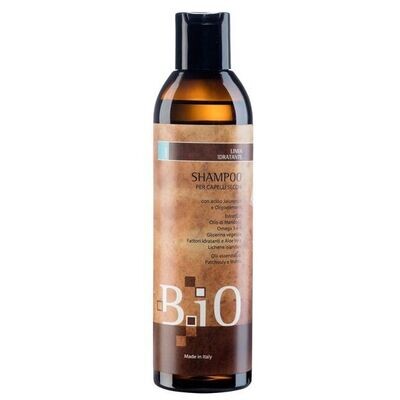 Sinergy B. iO (1) bioloģisks, mitrinošs šampūns sausiem matiem ar hialuronskābi, mandeļu, alvejas un piparmētru eļļām 250ml