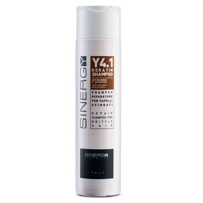 Sinergy Y4.1. atjaunojošs šampūns bojātiem matiem ar keratīnu un graudu proteīniem 250ml