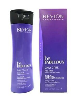 Revlon Be Fabulous Fine Hair šampūns plāniem, vājiem matiem ikdienas lietošanai 250ml