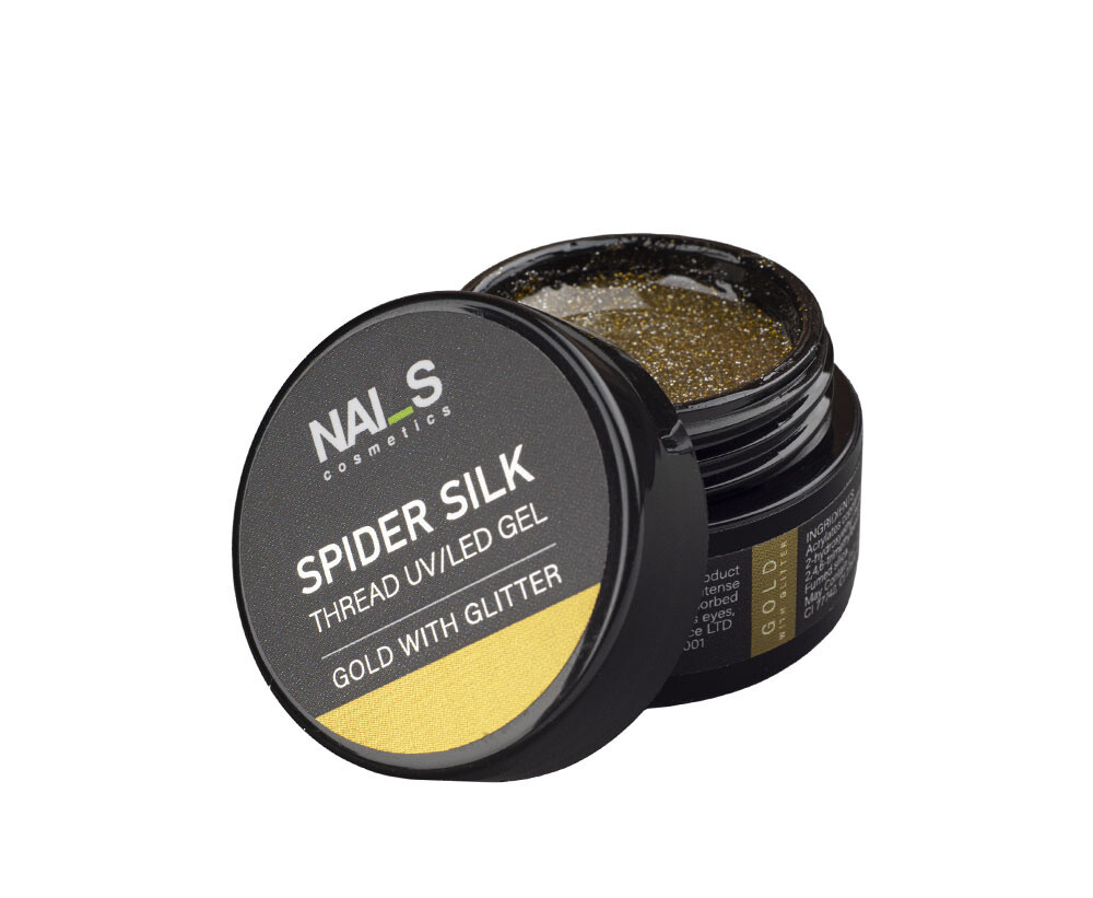 Nai_s Spider Silk Thread UV/LED Dizaina gēls 5ml