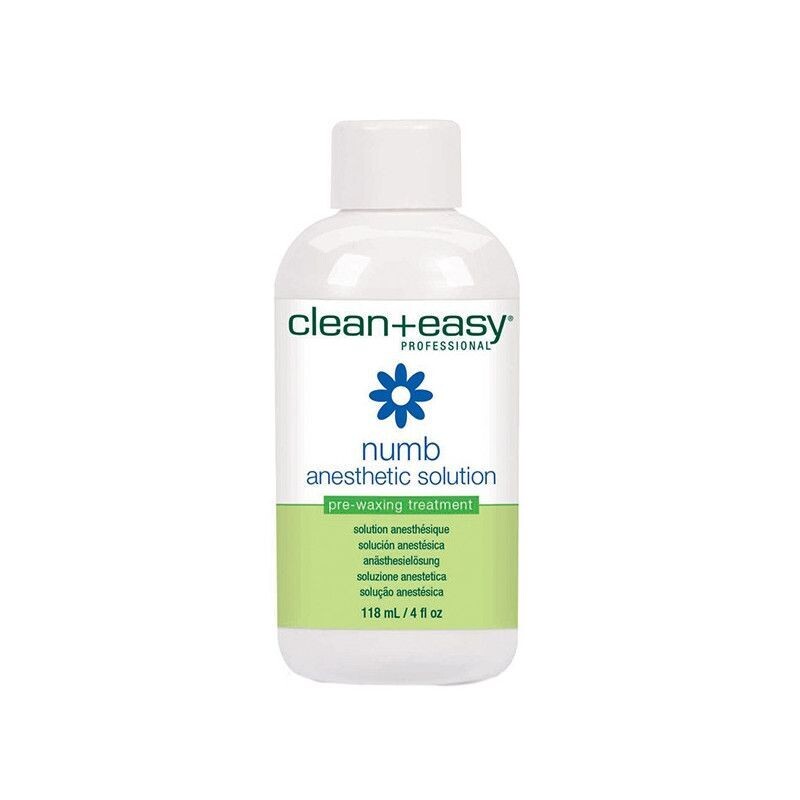 Clean + Easy Pre-Wax Numb antiseptisks sāpju mazinošs losjons vaksācijas procedūrām 118ml