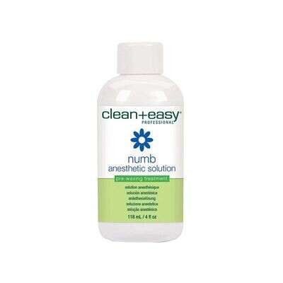Clean + Easy Pre-Wax Numb antiseptisks sāpju mazinošs losjons vaksācijas procedūrām 118ml