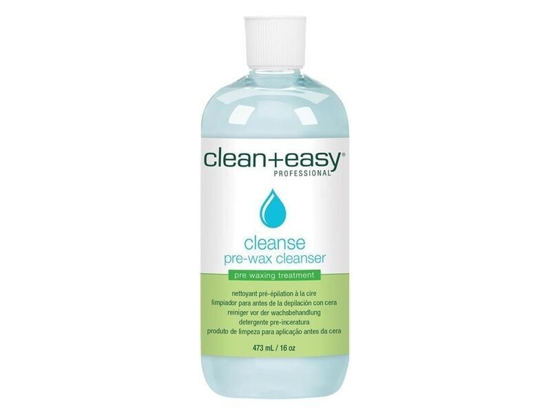 Clean + Easy Cleanse ādas attīrītājs pirms vaksācijas 473ml