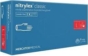 Nitrylex Basic L cimdi bez pūdera, 100gb.