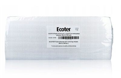Eko-Higiena Ecoter Foam Thermal Strip termosloksnes matu krāsošanai 29x12cm, 100gb