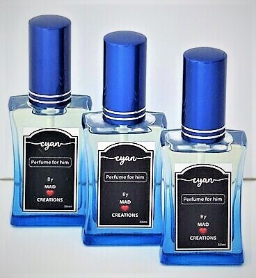 Cyan fine fragrance perfume for Him