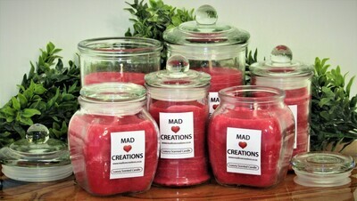Luxury Glass Scented Candles Infused with CBD Oil