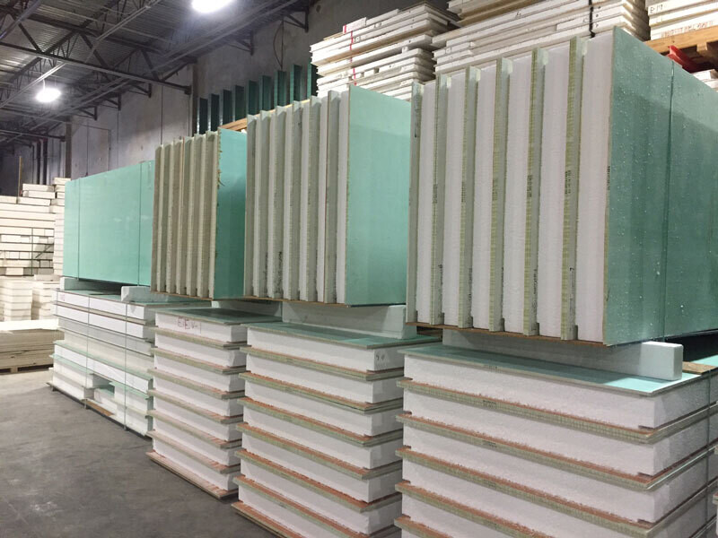Magnesium Cement Insulated Wall Panel - 4 1/2"