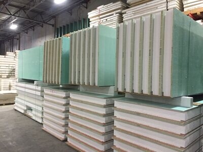 Magnesium Cement Insulated Wall Panel - 4 1/2