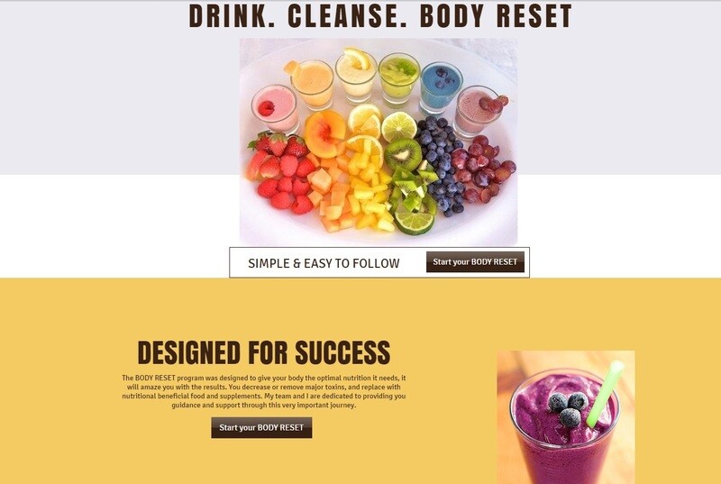 21 Day Body RESET CLEANSE-with Nutritional Support