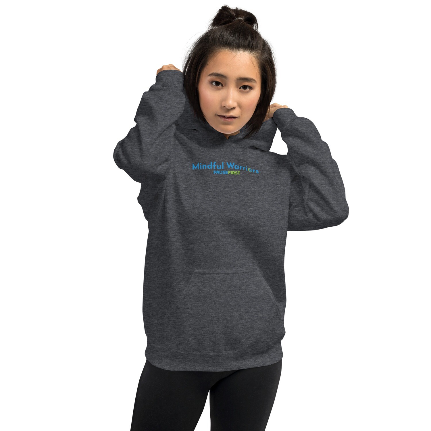 Mindful Warriors Pause First unisex hoodie