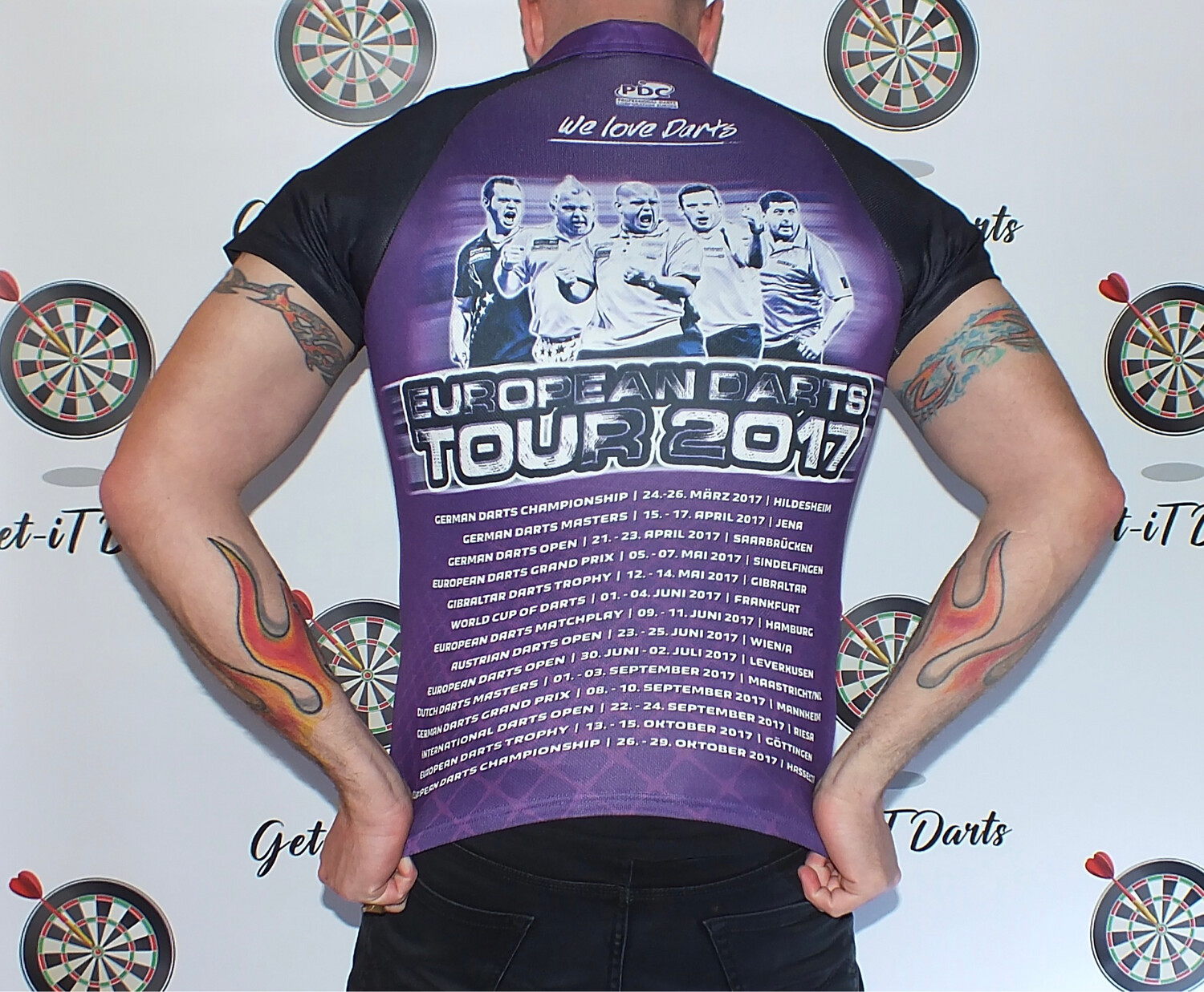 European Darts tour 2017