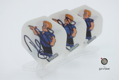 Flights Signed RvB Super Sonic Barney White