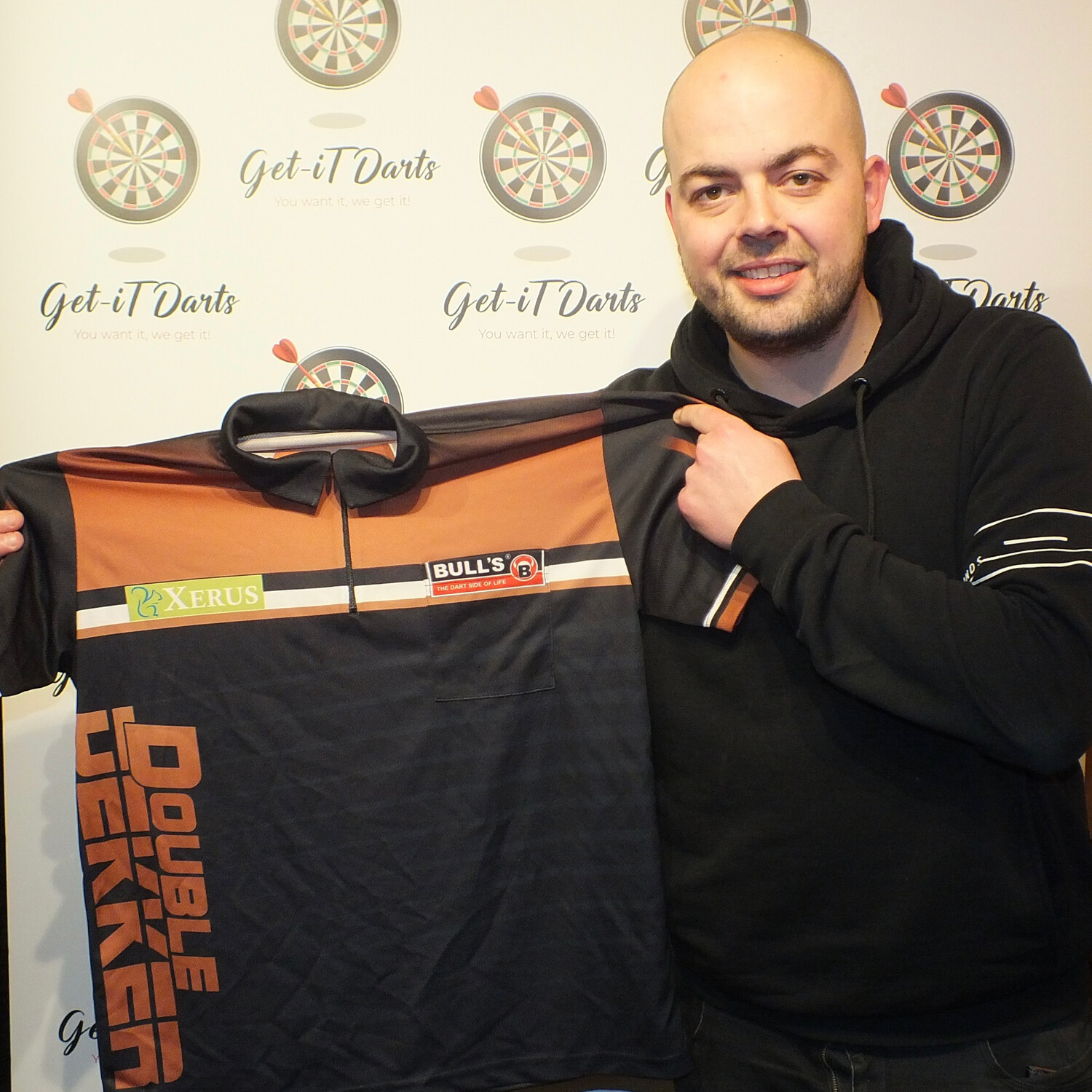 Jan Dekker Shirt Gold Signed