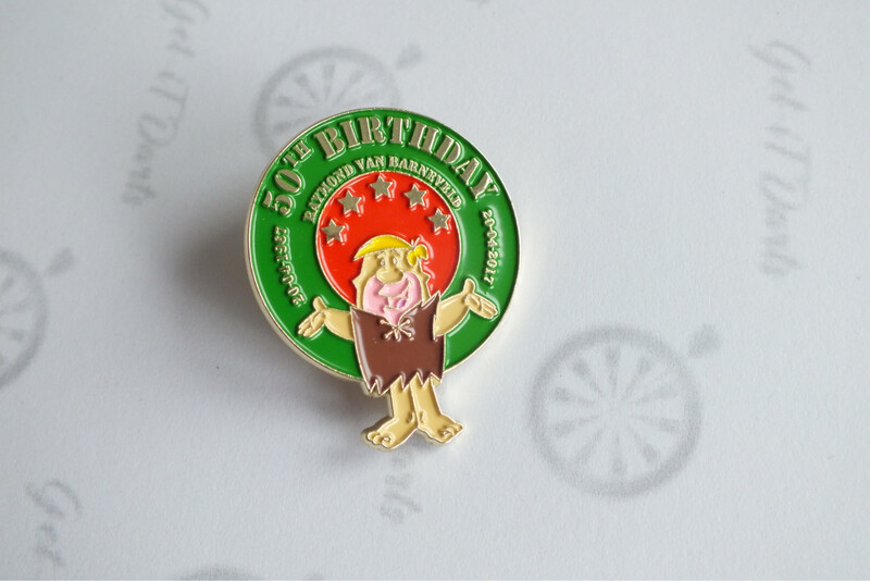 Barney Anniversary Pin